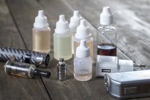 Forskellige typer e-juice til elektiske cigaretter